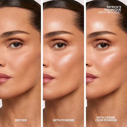 Patrick Ta Major Glow Creme & Powder Light Reflecting Translucent Highlighter Duo - My Love