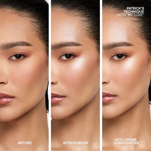 Patrick Ta Major Glow Creme & Powder Light Reflecting Translucent Highlighter Duo - My Love
