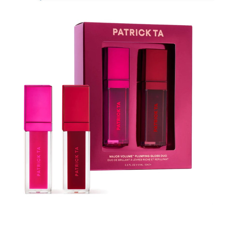 PATRICK TA: Major Volume Plumping Gloss Duo - FOR THE GIRLS & UNAVAILABLE