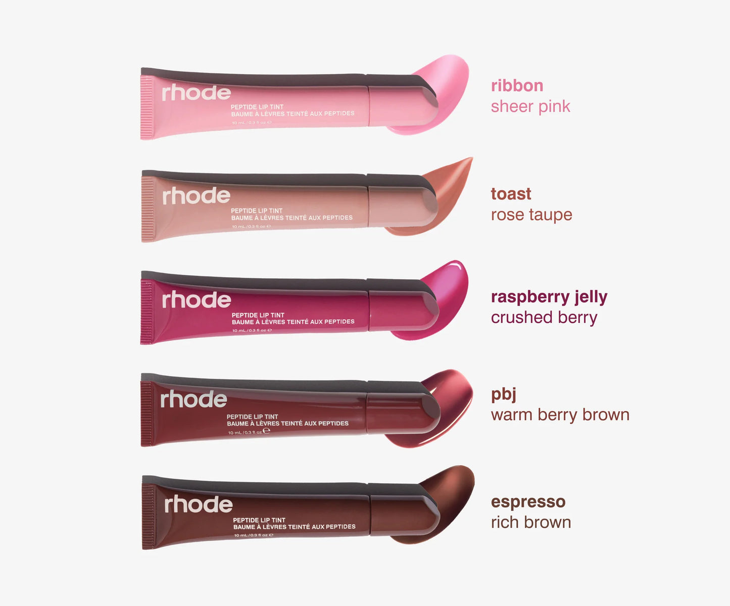 rhode peptide lip tints