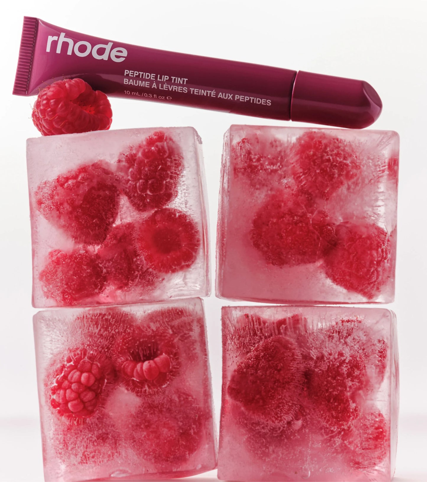 rhode peptide lip tint - raspberry jelly (crushed berry)