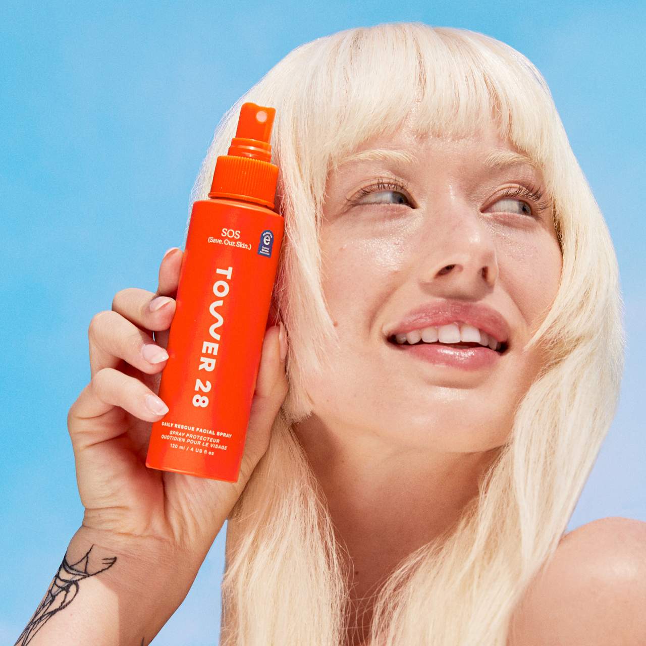Tower 28 SOS Daily Rescue Facial Spray with Hypochlorous Acid